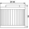 Filtro olio motore Meiwa MV21003 - Foto 2