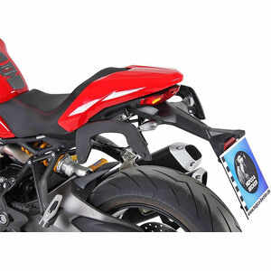 Telaietto borse moto per Ducati Monster 1200 \'17- Hepco&Becker C-Bow kit