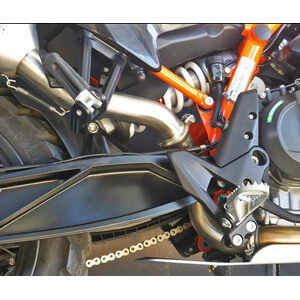 Collettore di scarico per CfMoto MT 800 E5 decatalizzatore inox Mass