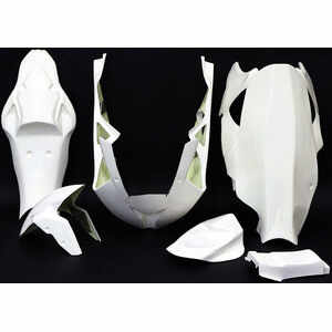 Kit carene completo per BMW S 1000 RR \'12-\'14 vetroresina