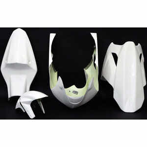 Kit carene completo per Suzuki GSX-R 1000 \'03-\'04 vetroresina