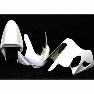 Kit carene completo per Kawasaki ZX-6R \'00-\'02 vetroresina