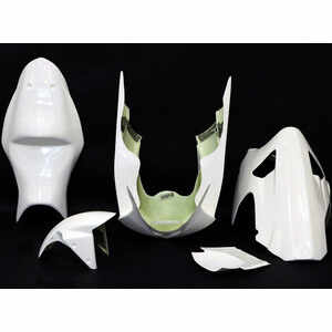 Kit carene completo per Kawasaki ZX-6R \'03-\'04 vetroresina