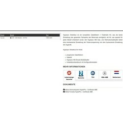 gibt es eine ABE oder Betriebserlaubnis zu den Ferdern?
Kann ich die herrunterladen?
Mfg.
