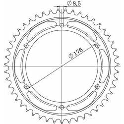 Buongiorno, il disegno della corona è come quello raffigurato in foto?