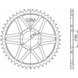 Buongiorno ho chiesto ieri info per un kit per Suzuki GS450L, ho ricevuto risposta con indicato il modello adatto (100957), ma non trovo la scheda tecnica allegata, per verificare le misure, come invece gentilmente indicato nella Vostra risposta.