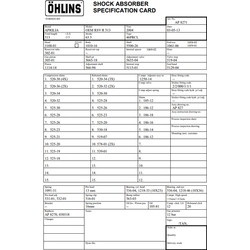 Salve ho acquistato un mono ohlins per la mia Aprilia tuono 1000 r 2006.codice mono AP8271, la  molla sul mono è 01093/ 36-105 io peso intorno agli 80-85 kg La molla è giusta o andrà sostituita? Grazie mille