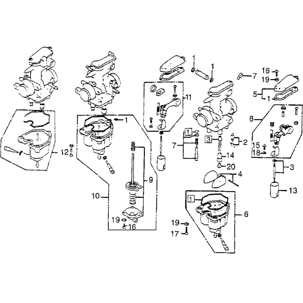 Honda CB 750 K7 - Engine