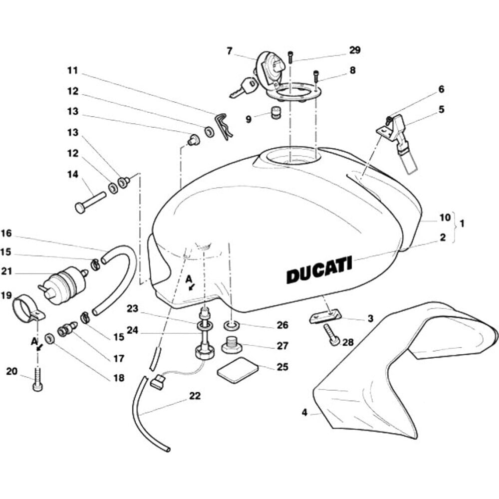 Ducati Monster 750 - Body