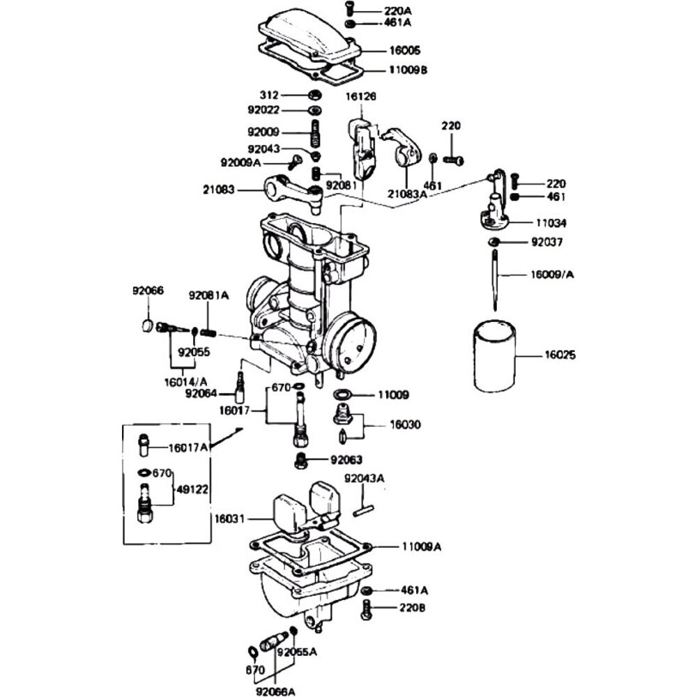 Kawasaki Z 550 GP '81 - Engine