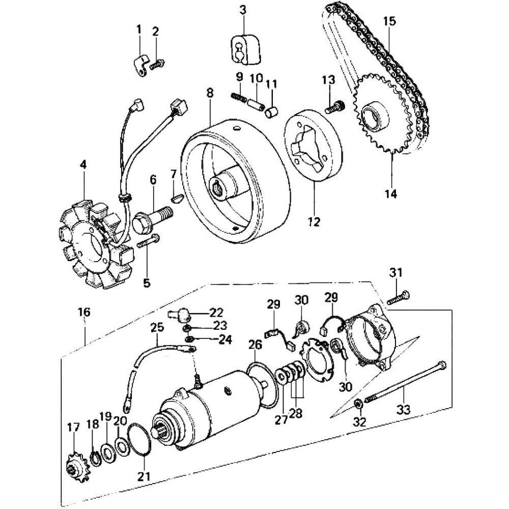 Kawasaki Z 200 - Electric System