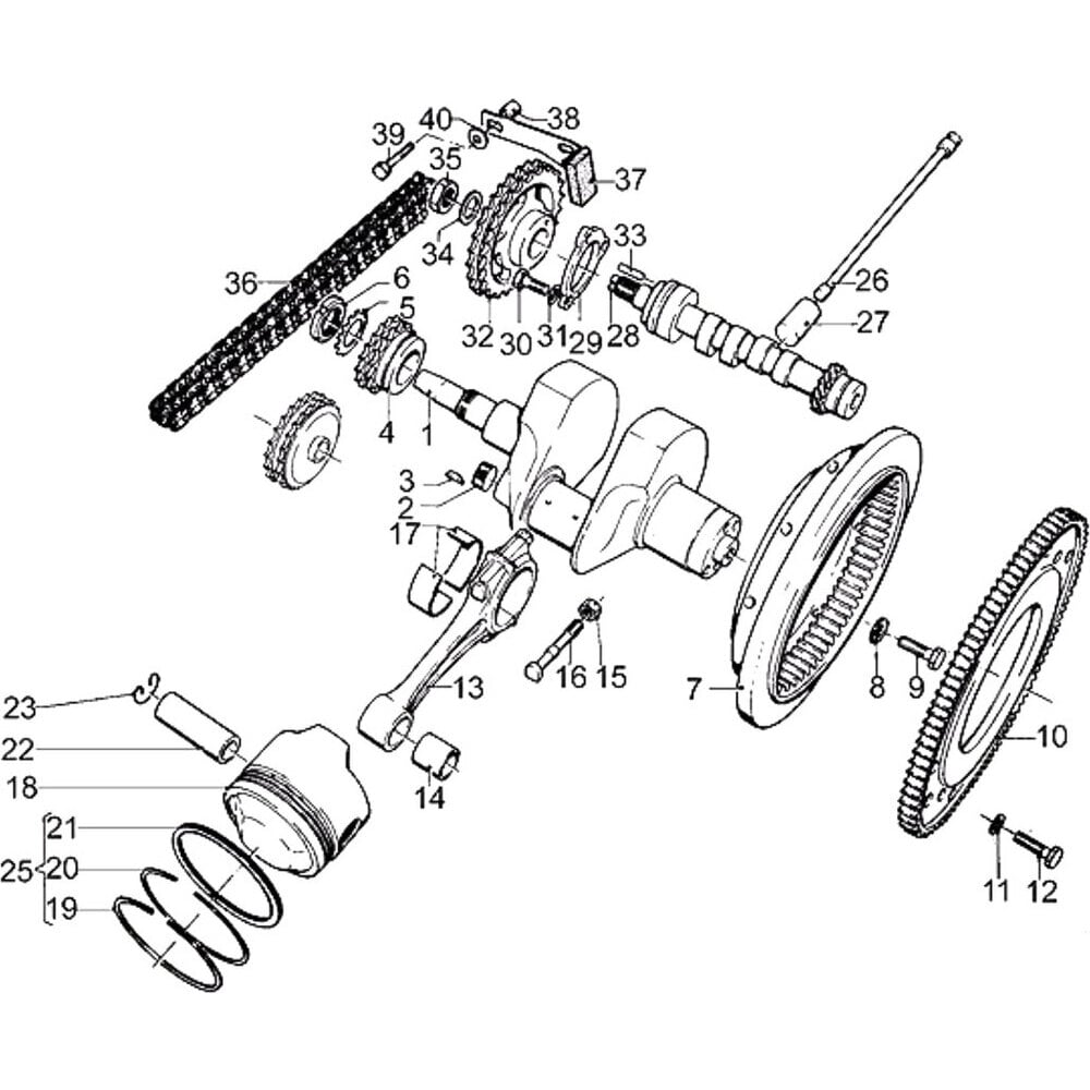 Moto Guzzi 1000 SP - Engine