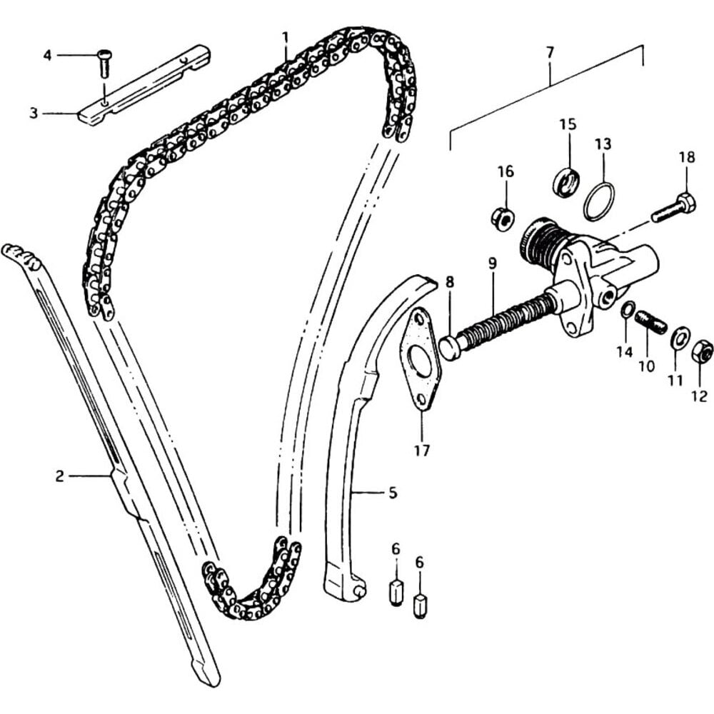Suzuki GSX 750 ES - Engine