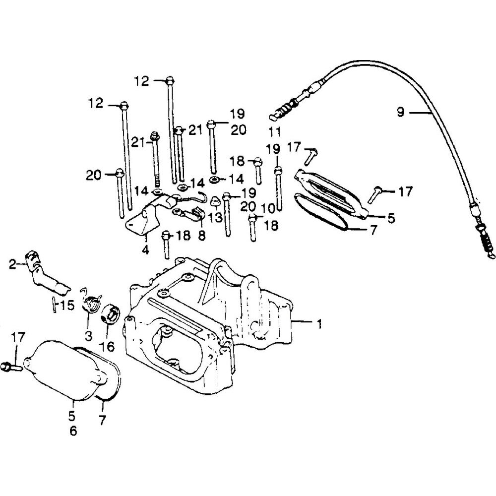 Honda XL 500 S - Engine