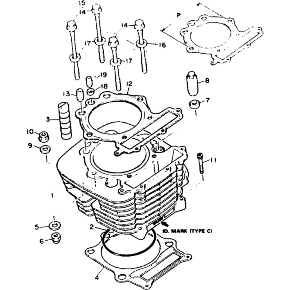 Yamaha XT 600 '87-'90 - Engine