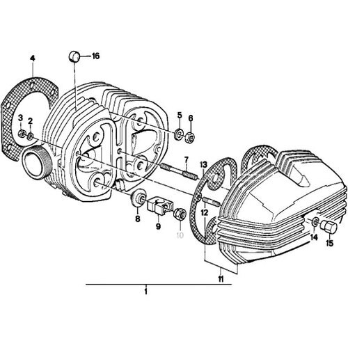 BMW R 45 - Motore