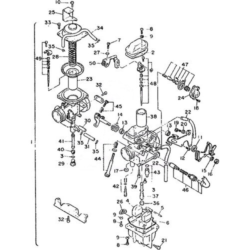 Yamaha SRX 600 - Motore