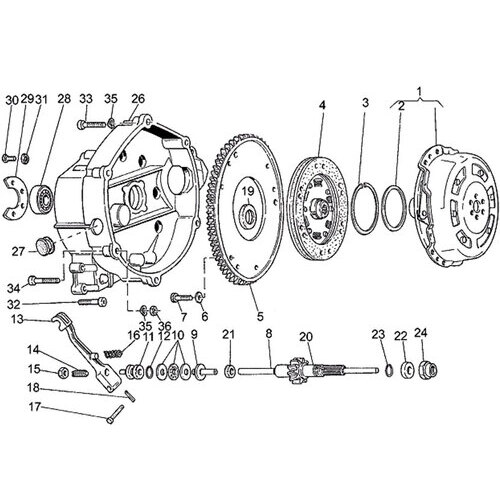 Moto Guzzi V 65 C - Engine