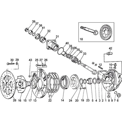 Moto Guzzi V 50 III - Engine