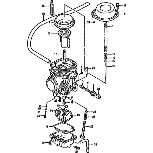 Suzuki DR 650 - Motore