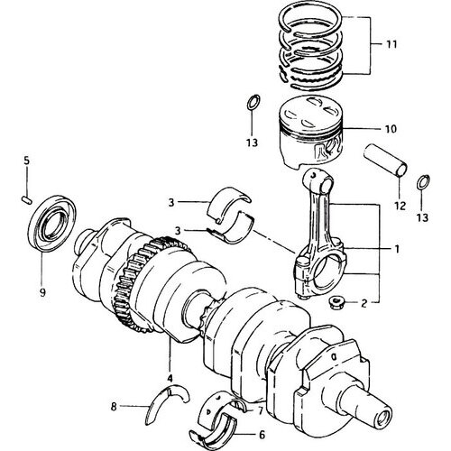 Suzuki GSX 750 ES - Engine