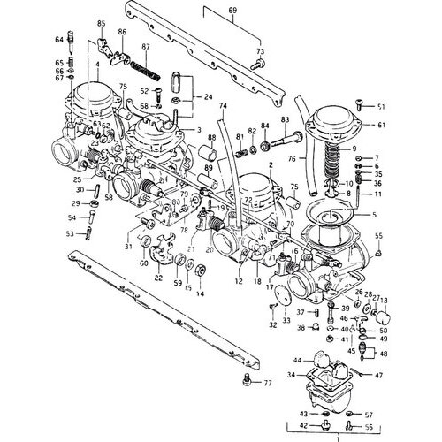 Suzuki GSX 750 ES - Engine