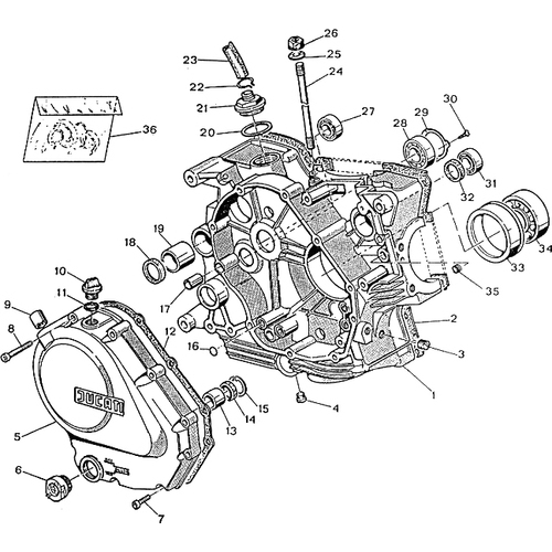 Ducati Pantah 500 - Motore