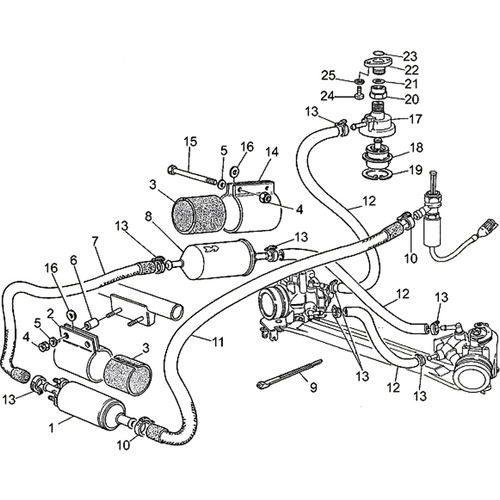 Moto Guzzi V 10 Centauro - Carrozzeria