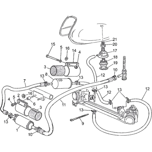 Moto Guzzi 1100 Sport i.e. - Carrozzeria