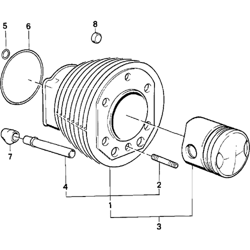 BMW R 45 '81- - Engine