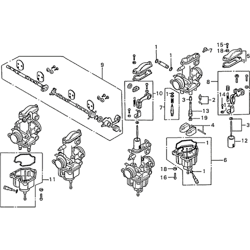 Honda CB 500 Four K3 - Engine