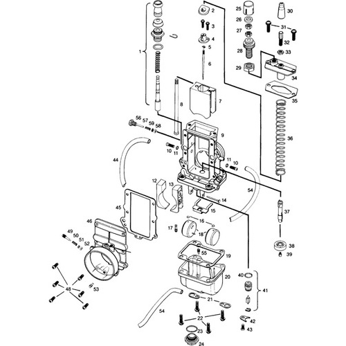 Carburatore Mikuni TMX 38