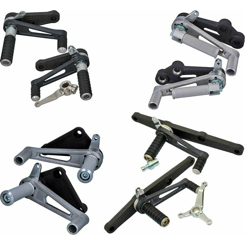 Fußrastenanlage Honda CB 500 Four K Trommelbremse Tarozzi