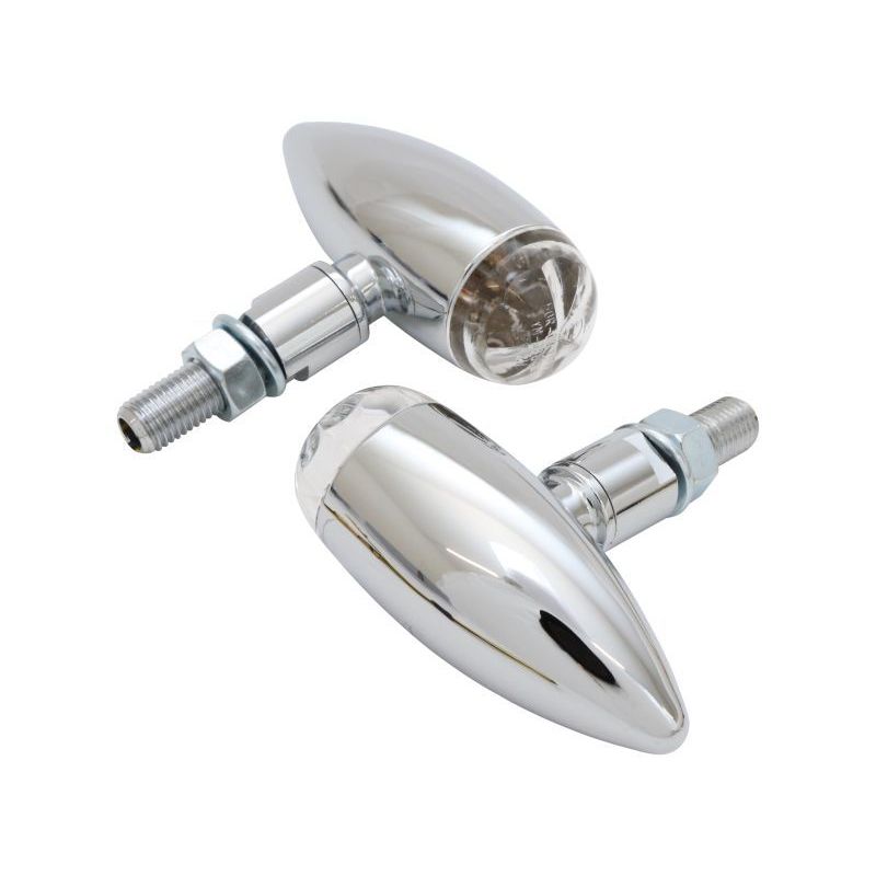 Led winkers Highsider Bullet micro chrome pair