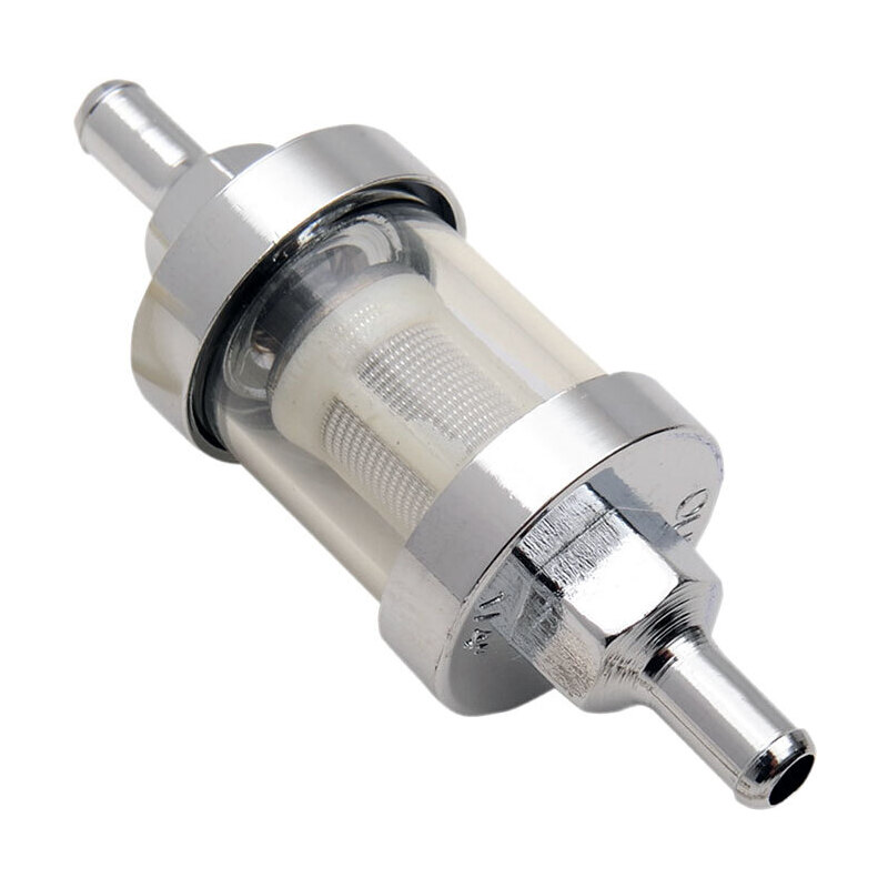 JMP Fuel filter 8mm chrome