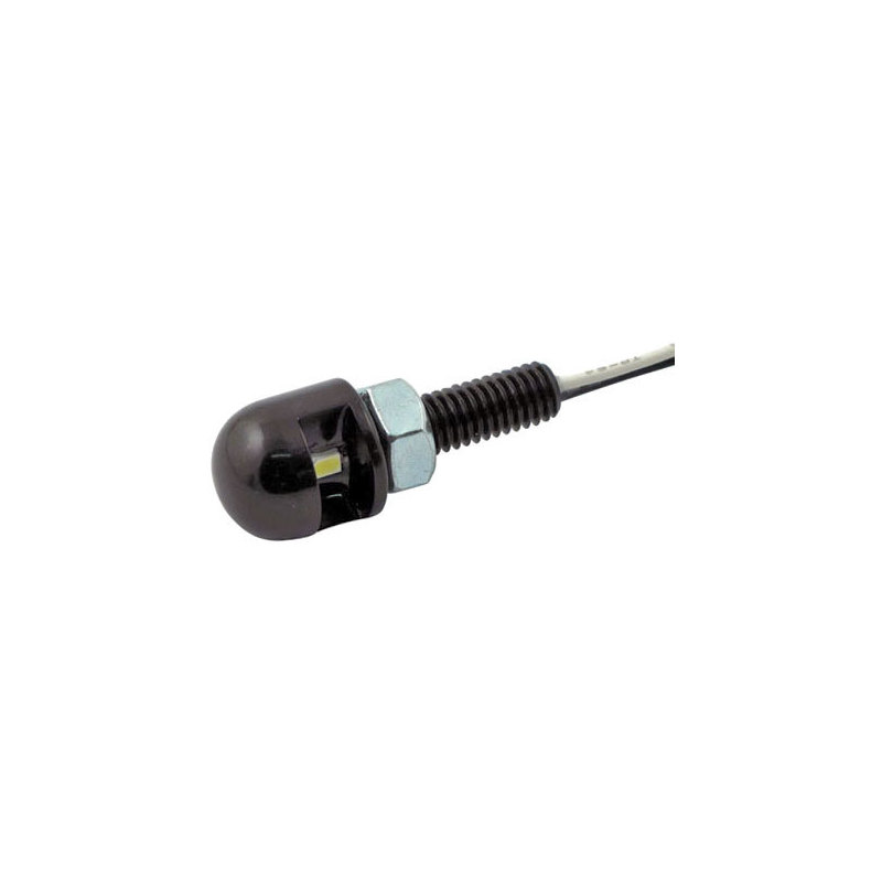 Led license plate light Bolt mini black
