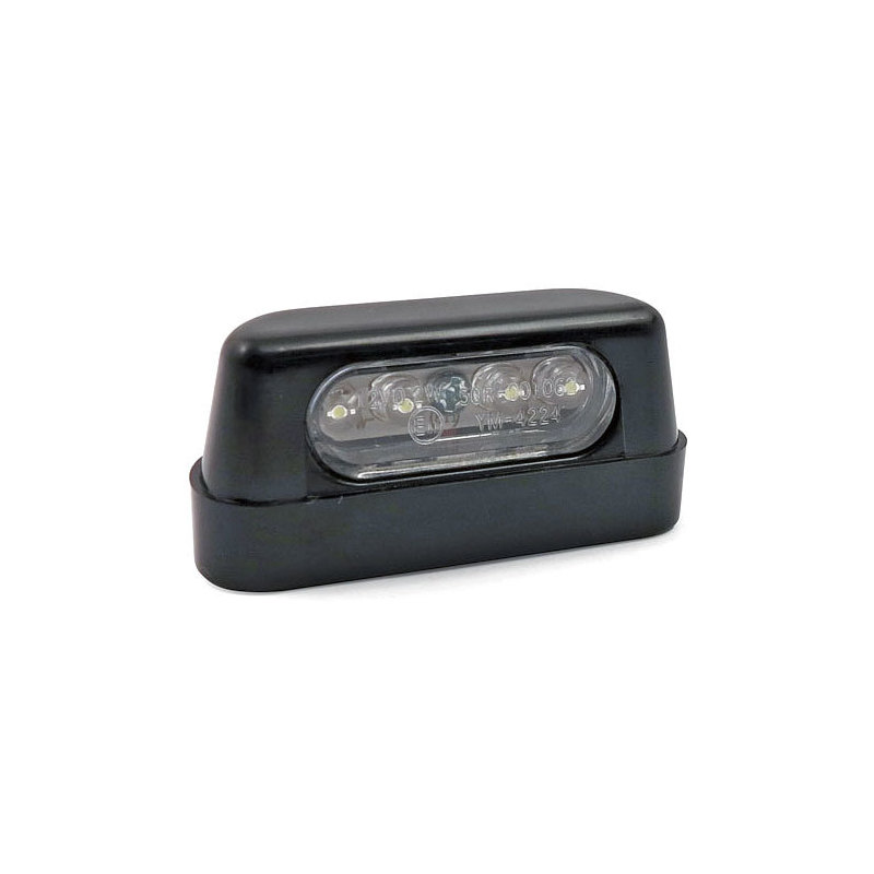 Led license plate light Stripe mini plastic black