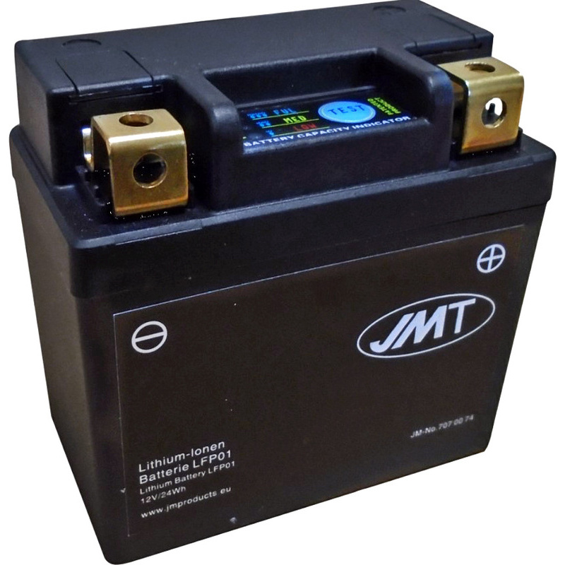Lithium battery LiFePO4 JMT 12V-120A, 2Ah