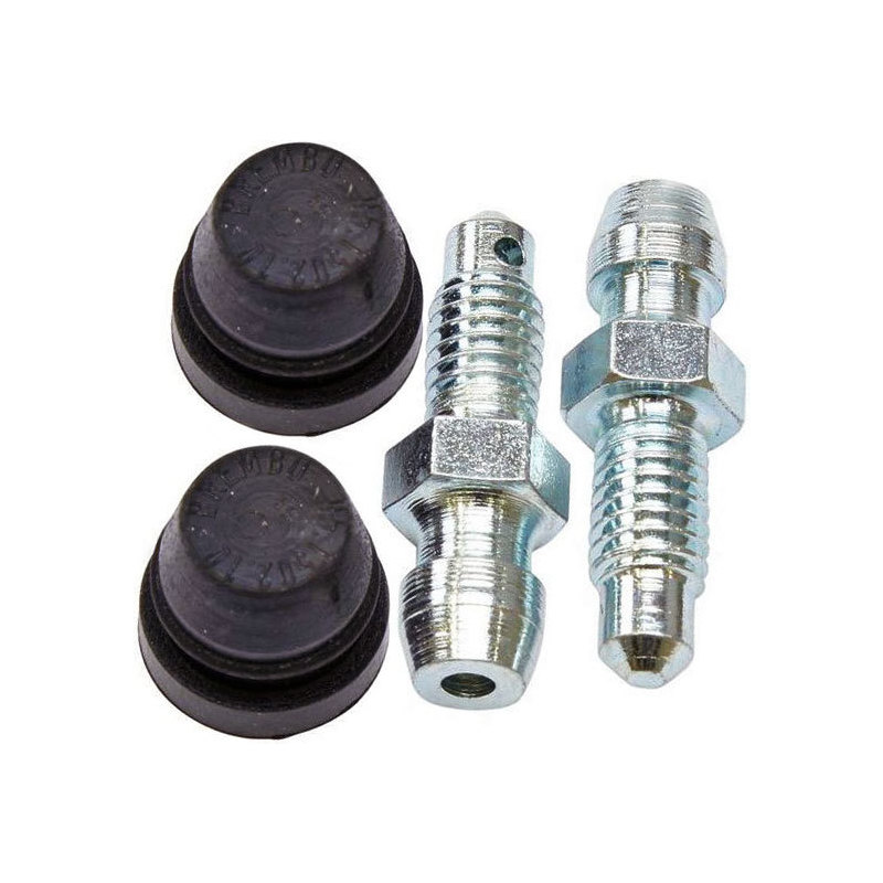 Brems entl&uuml;fterschraube M6x1 l&auml;nge 27mm komplett satz grau Brembo