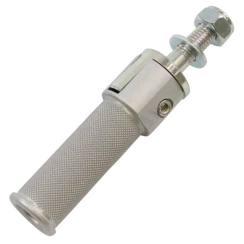 Footpeg Tarozzi M10x1.5 folding alloy short