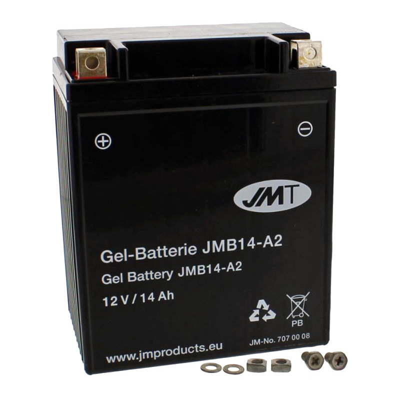Battery JMT YB14-A2 gel 12V-14Ah