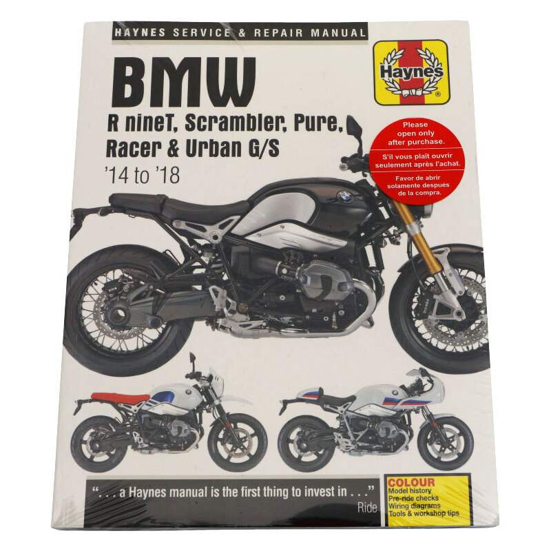 Haynes Werkstatthandbuch BMW R 9T -'18