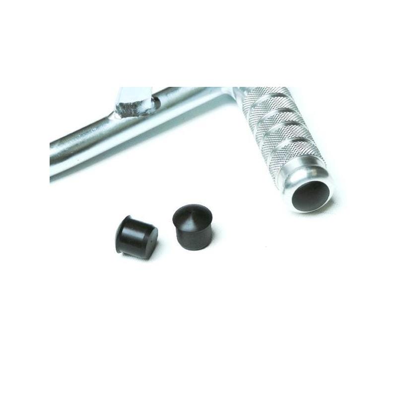 Footpeg caps pair