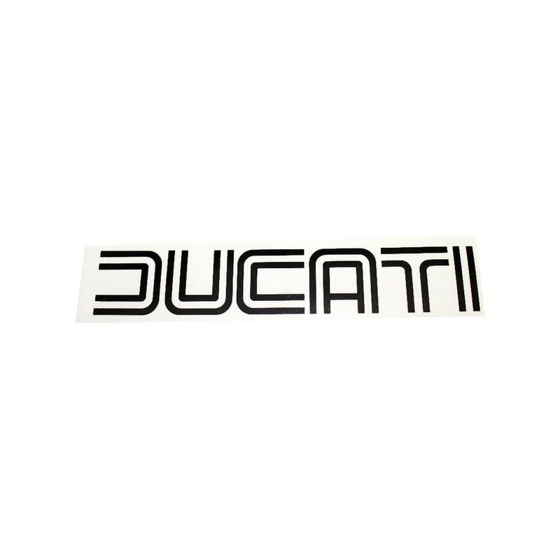 Aufkleber Ducati '70 schwarz