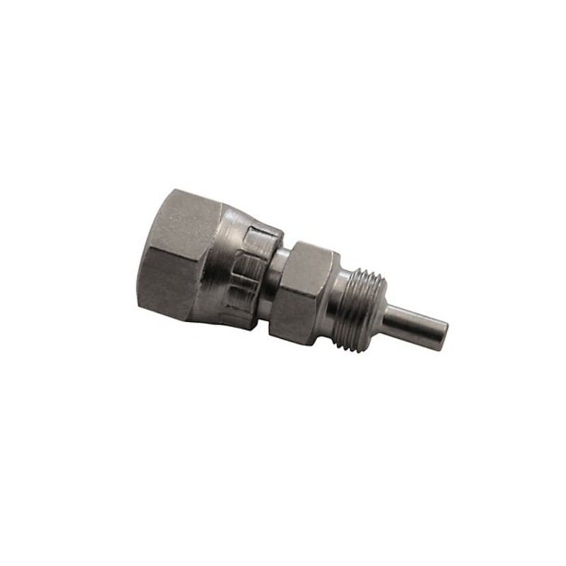 Brake hose connection Allegri straight long 1/8'' GAS revolving