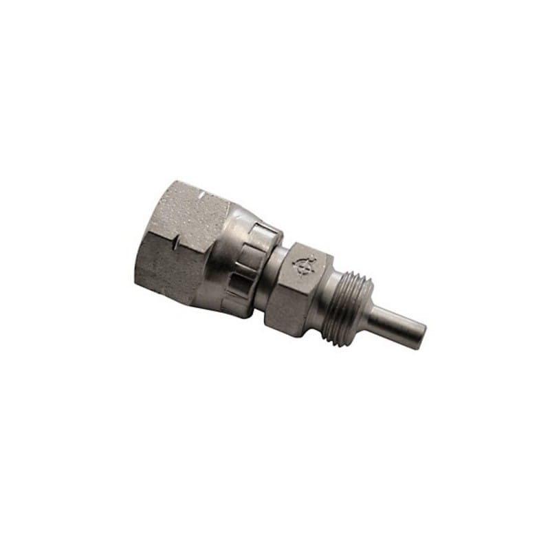 Brake hose connection Allegri straight long 3/8''x24 revolving