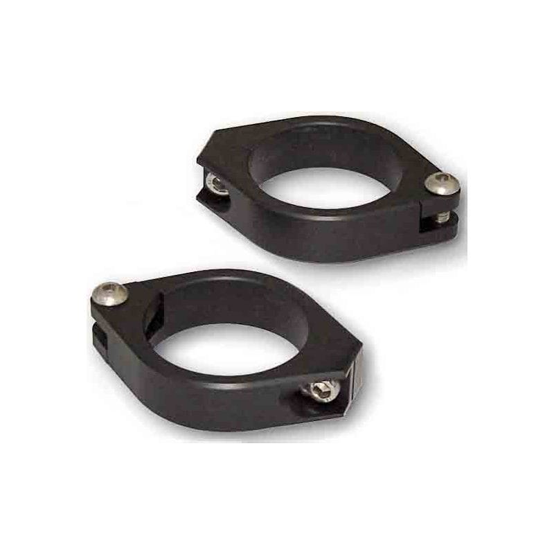 Fork tube clamps Highsider 38-41mm black pair