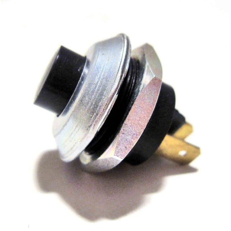 Button to screw 22mm black