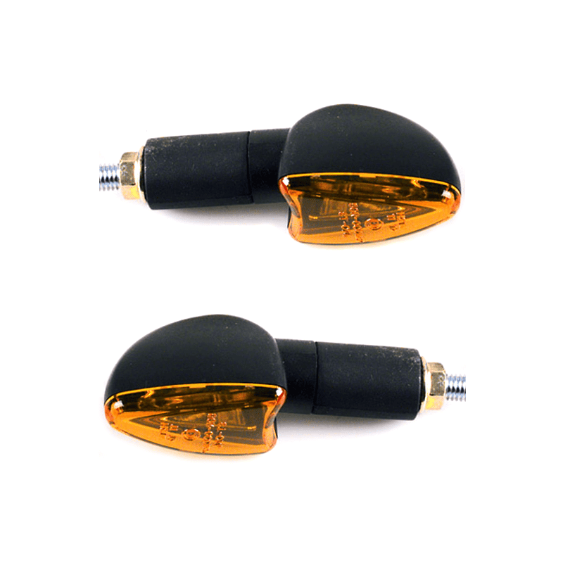 Shin Yo Halogenblinker Sport lang schwarz paar