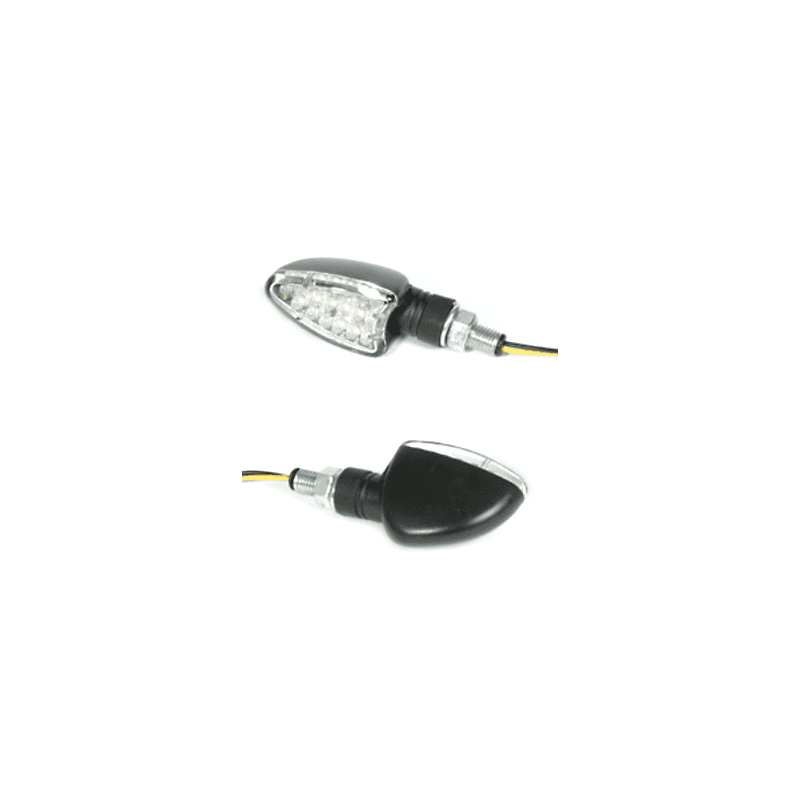 Shin Yo Led winkers Sport black matt pair